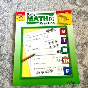 Daily Math Practice Grade 1 Workbook